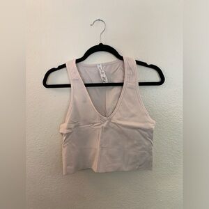 Athleta Aurora Crop Rib Tank